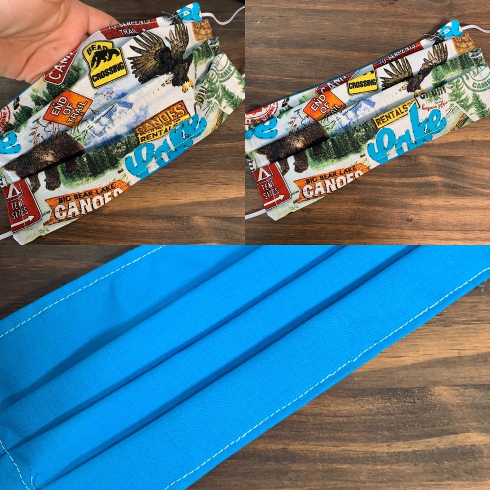 mens Face mask reversible hunting